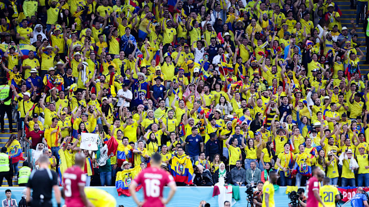 Torcida do Equador fez bela festa na abertura da Copa do Mundo