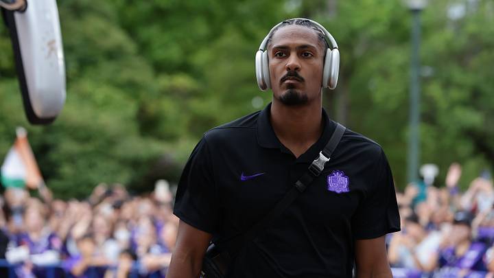 Sebastien Haller auf dem Weg zum Stadion Sebastien Haller auf dem Weg zum Stadion