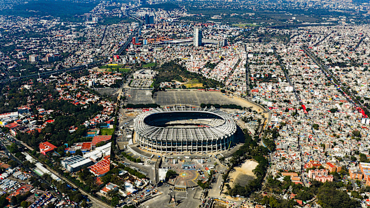 Aerial Views Of Banorte Stadium Ahead 2026 FIFA World Cup