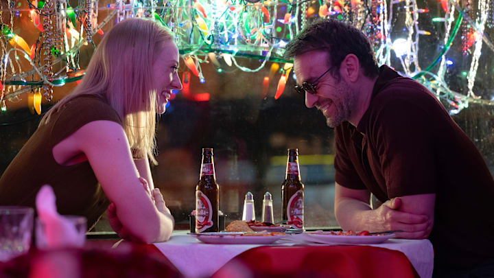(L-R) Karen Page (Deborah Ann Woll) and Matt Murdock/Daredevil (Charlie Cox) in Marvel Television's DAREDEVIL: BORN AGAIN SEASON 2, exclusively on Disney+. 