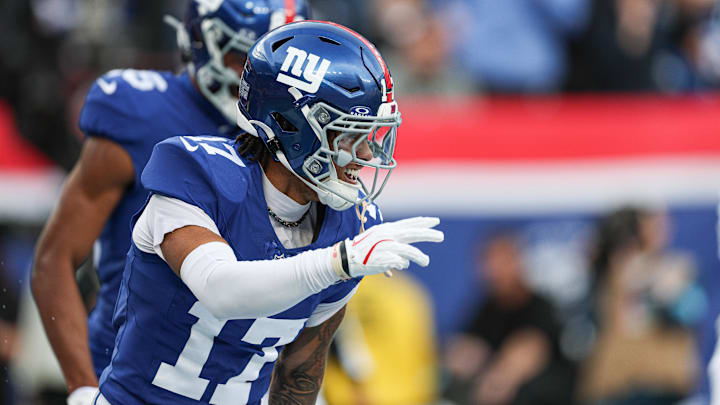 New York Giants wide receiver Wan'Dale Robinson (17)