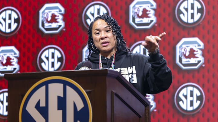 Dawn Staley is entering her 17th season at South Carolina.