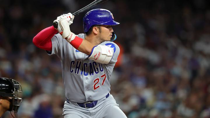 Aug 25, 2026; Phoenix, Arizona, USA; Chicago Cubs outfielder Seiya Suzuki against the Arizona Diamondbacks at Chase Field. Mandatory Credit: Mark J. Rebilas-Imagn Images Aug 25, 2026; Phoenix, Arizona, USA; Chicago Cubs outfielder Seiya Suzuki against the Arizona Diamondbacks at Chase Field. Mandatory Credit: Mark J. Rebilas-Imagn Images