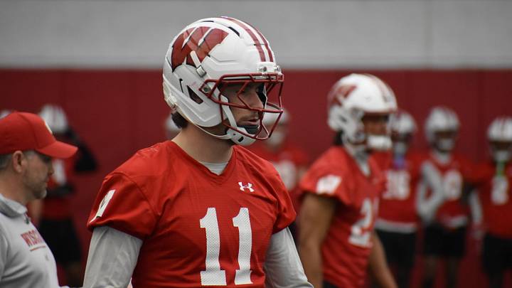 Wisconsin safety Carson Van Dinter. Wisconsin safety Carson Van Dinter.