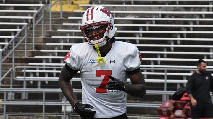 Wisconsin's Shamar Rigby. Wisconsin's Shamar Rigby.