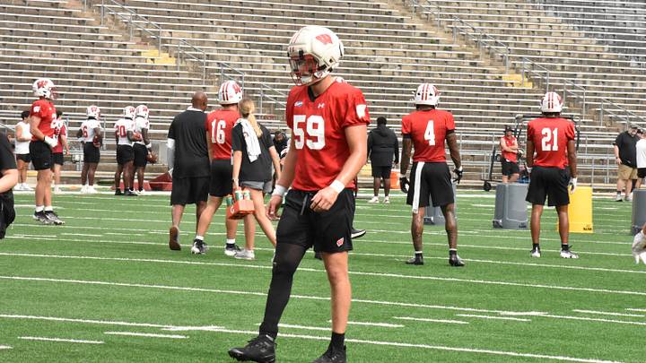 Wisconsin's Aaron Witt. Wisconsin's Aaron Witt.