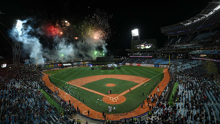 El estadio de La Rinconada quedó a oscuras en la Serie del Caribe 2023 