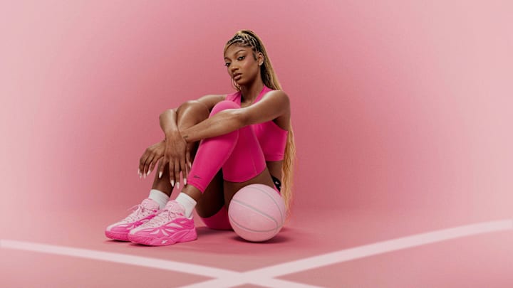 Angel Reese's first signature Reebok basketball shoe launched on September 18, 2025.