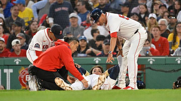 Boston Red Sox first baseman Triston Casas. Boston Red Sox first baseman Triston Casas.