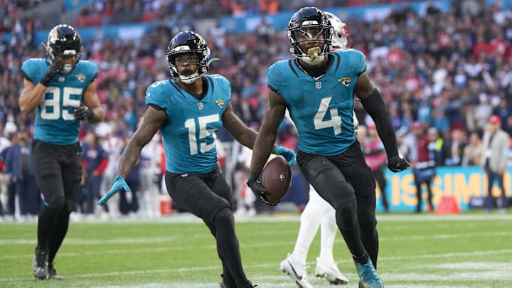 Jacksonville Jaguars running back Tank Bigsby.