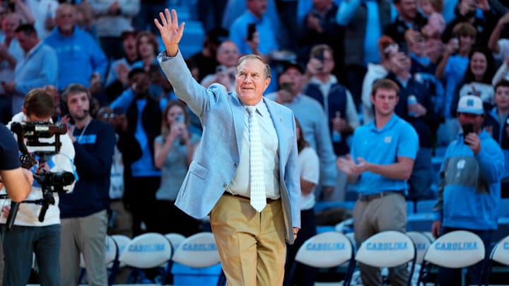 UNC football head coach Bill Belichick