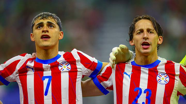 Paraguay is an underdog against the United States in Group Stage action. Paraguay is an underdog against the United States in Group Stage action.