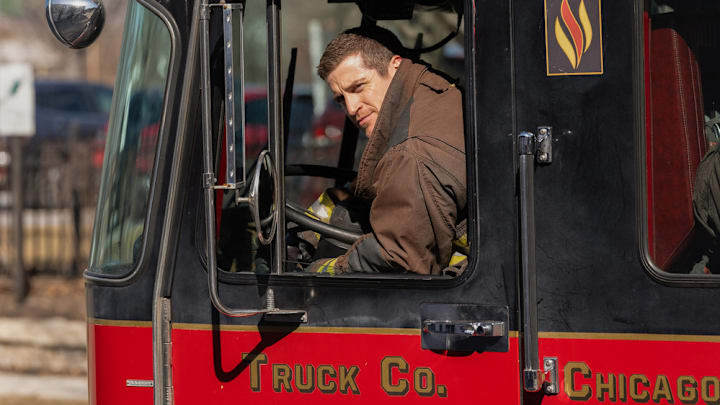 CHICAGO FIRE -- "Permanent Damage" Episode 13019 -- Pictured: Jake Lockett as Sam Carver -- (Photo by: Peter Gordon/NBC)