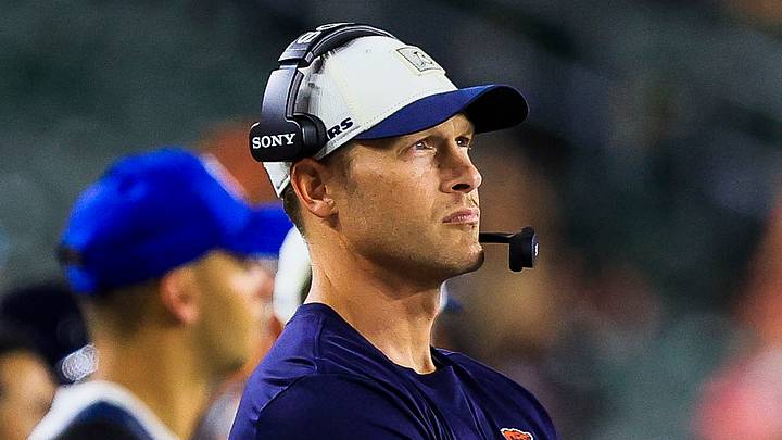 Chicago Bears head coach Ben Johnson Chicago Bears head coach Ben Johnson