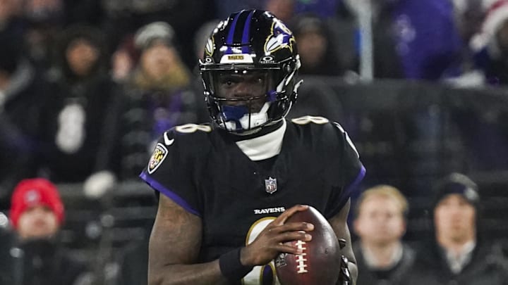 Baltimore Ravens quarterback Lamar Jackson