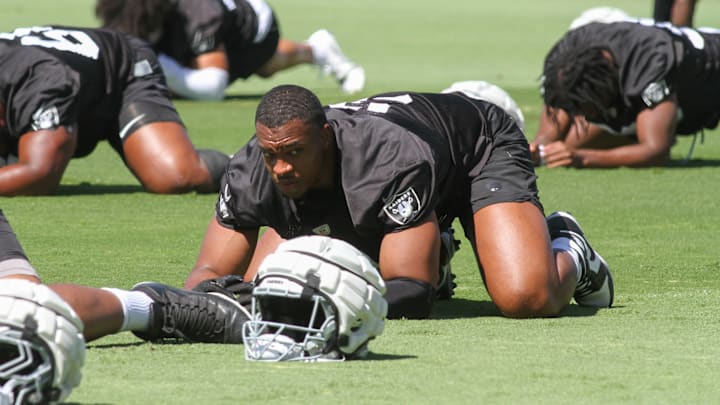Las Vegas Raiders DE Tyree Willson Las Vegas Raiders DE Tyree Willson