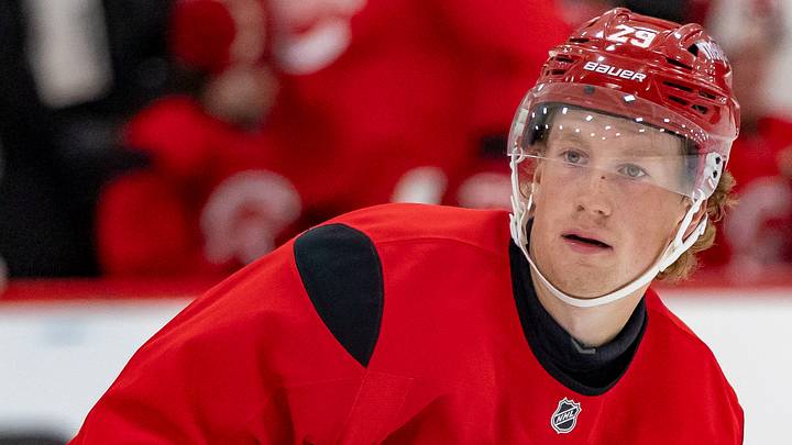 2026 NHL Prospect Camp: Detroit Red Wings v Columbus Blue Jackets 2026 NHL Prospect Camp: Detroit Red Wings v Columbus Blue Jackets