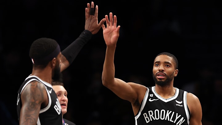 Royce O'Neale and Mikal Bridges, Brooklyn Nets