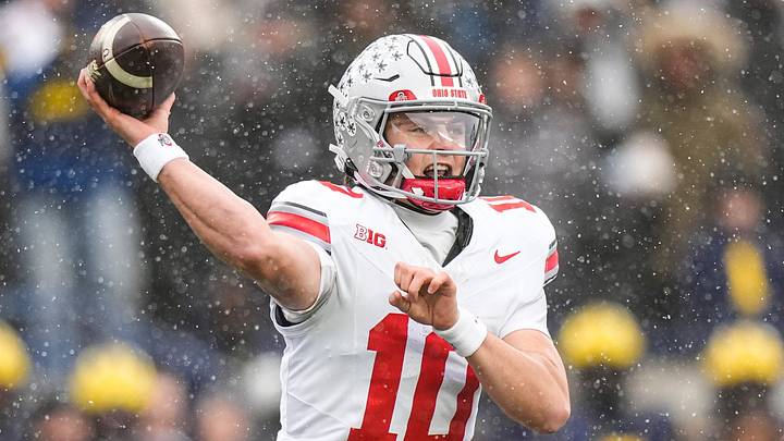 Ohio State quarterback Julian Sayin Ohio State quarterback Julian Sayin