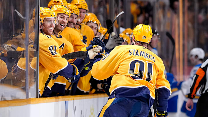 St Louis Blues v Nashville Predators St Louis Blues v Nashville Predators