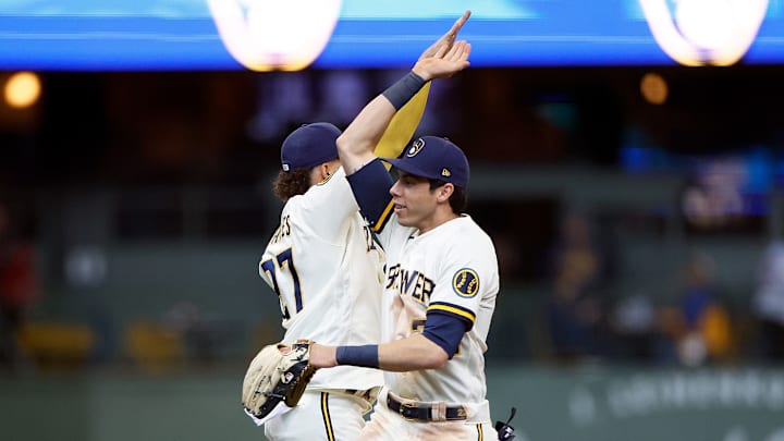 Willy Adames and Christian Yelich, Milwaukee Brewers