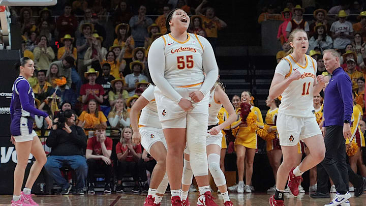 Iowa State sophomore Audi Crooks picked up two All-America honors on Wednesday.