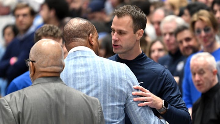 Duke basketball head coach Jon Scheyer