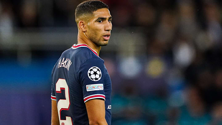 Achraf Hakimi ne semble pas vouloir partir. Achraf Hakimi ne semble pas vouloir partir.