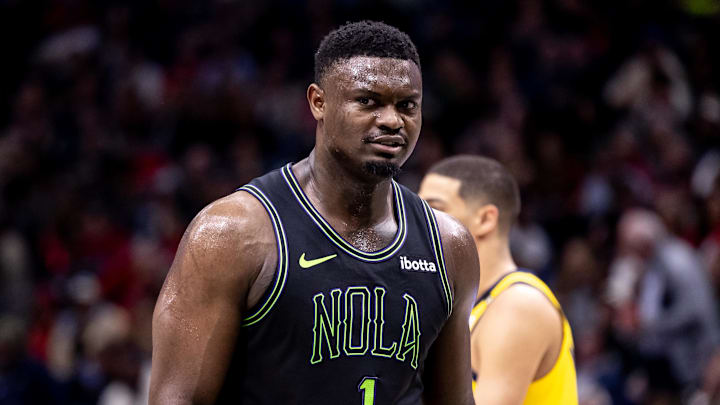 New Orleans Pelicans forward Zion Williamson.