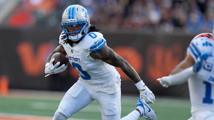 Detroit Lions running back Jahmyr Gibbs is a great prop target in Week 6. 