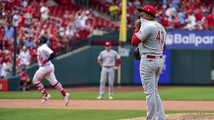 Cincinnati Reds relief pitcher Alexis Diaz