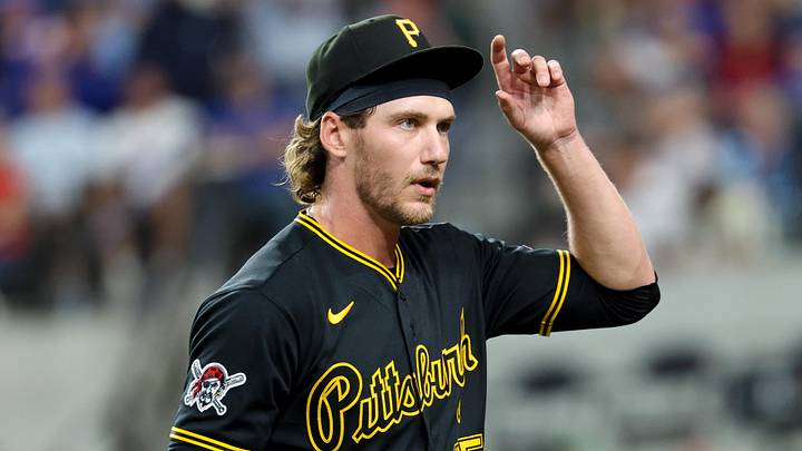 Pittsburgh Pirates pitcher Braxton Ashcraft. Pittsburgh Pirates pitcher Braxton Ashcraft.