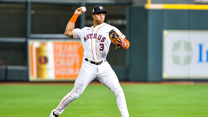 Jeremy Peña es el Guante de Oro 2022 en el campocorto