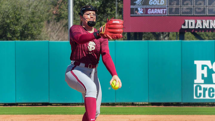 Florida State softball played its annual Garnet & Gold Scrimmage on Saturday, Feb. 3, 2024 at JoAnne Graf Field.