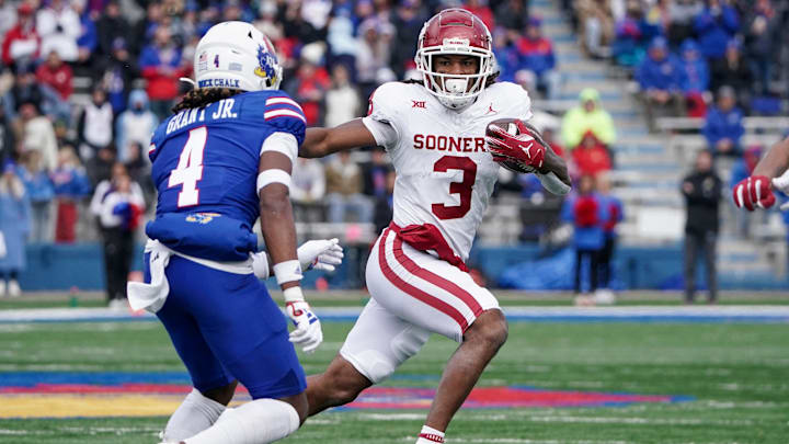 Oklahoma wide receiver Jalil Farooq Oklahoma wide receiver Jalil Farooq