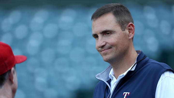 Texas Rangers president of baseball operations Chris Young.