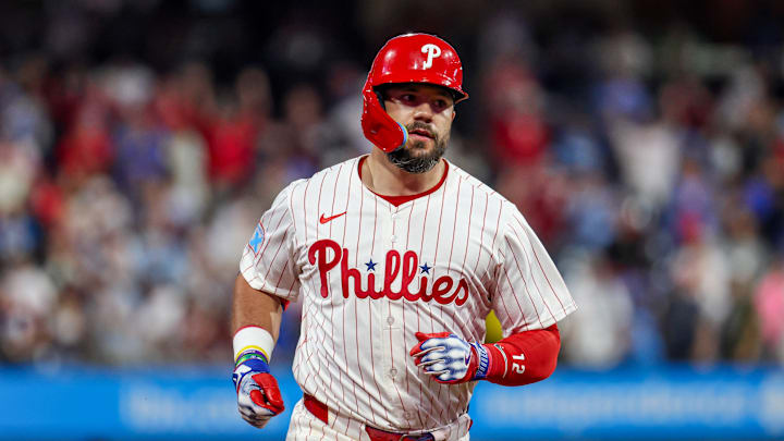 Philadelphia Phillies designated hitter Kyle Schwarber Philadelphia Phillies designated hitter Kyle Schwarber