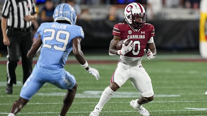 South Carolina football running back Juju McDowell