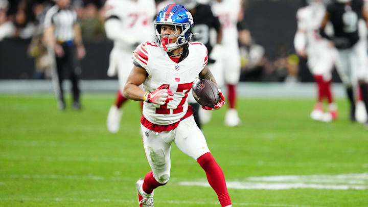 New York Giants wide receiver Wan'Dale Robinson (17)