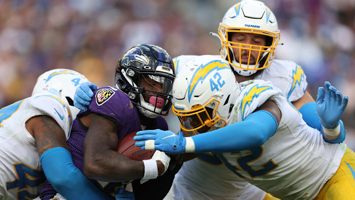 LA Chargers v Baltimore Ravens