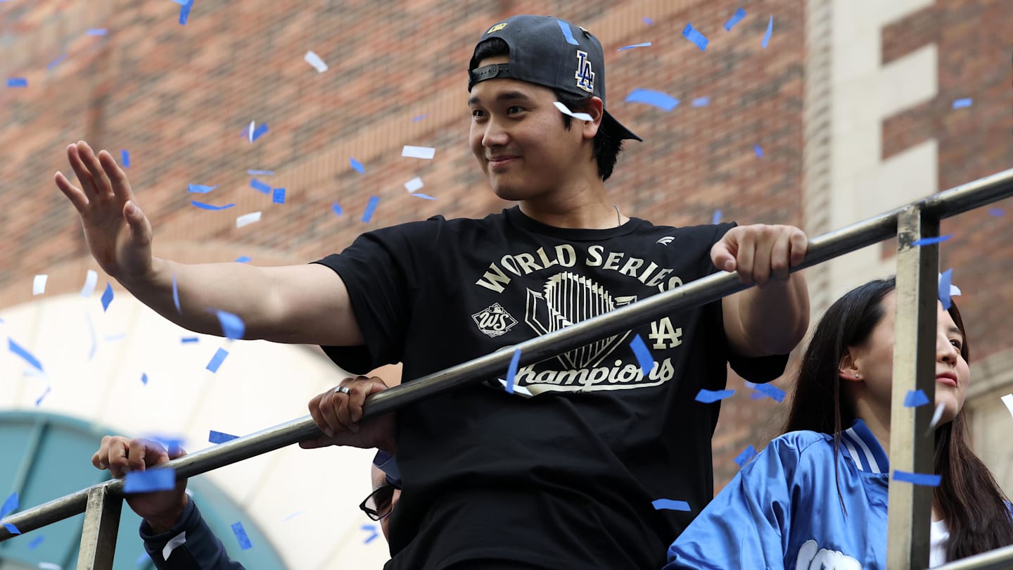 Shohei Ohtani's Speech in English When Receiving 2025 NL MVP Award at BBWAA Dinner