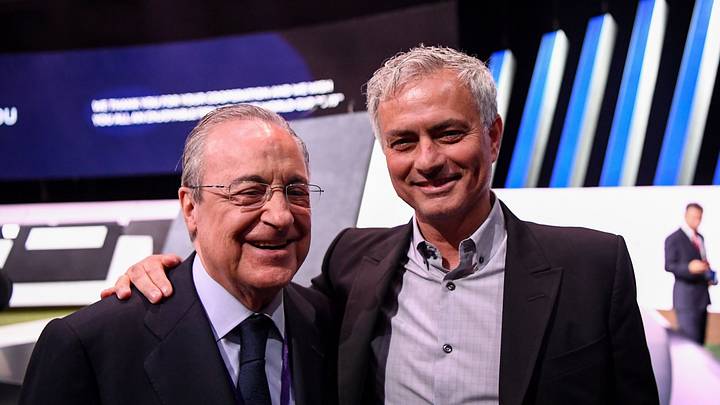 Florentino Perez e José Mourinho