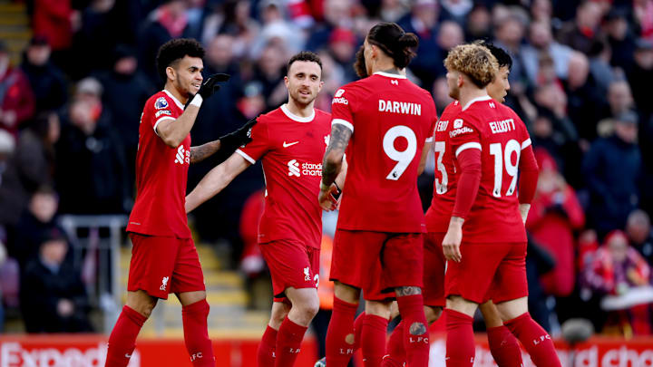 Liverpool FC v Burnley FC - Premier League Liverpool FC v Burnley FC - Premier League