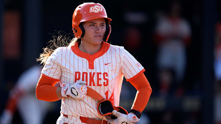 Oklahoma State Cowgirls infielder Karli Godwin.