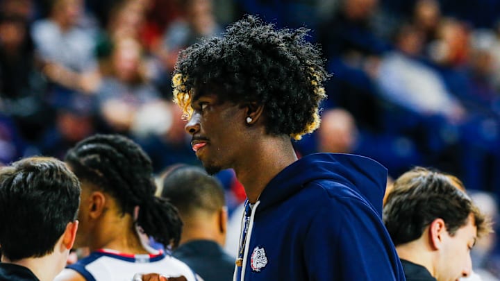 Gonzaga Bulldogs forward Tyon Grant-Foster. Gonzaga Bulldogs forward Tyon Grant-Foster.
