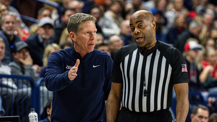 Gonzaga Bulldogs head coach Mark Few.