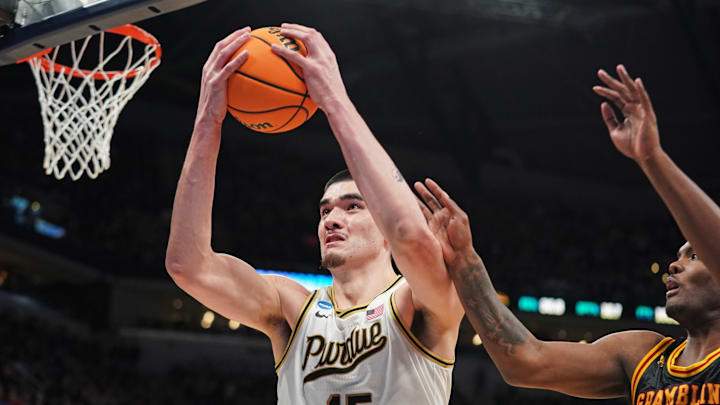 Purdue Boilermakers center Zach Edey