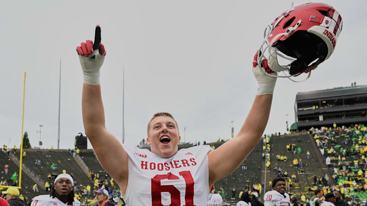 They broke the O: No. 7 Indiana ended an 18-game home winning streak and an 11-0 run in Big Ten play for the Ducks.