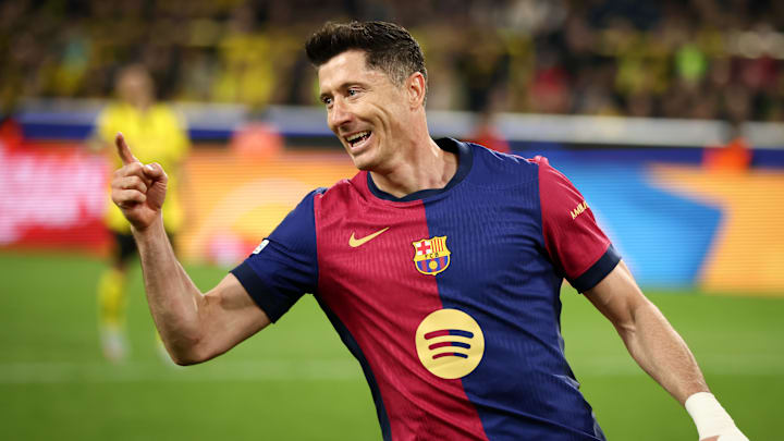 Lewandowski é baixa no time blaugrana