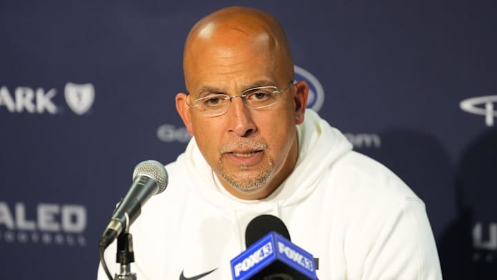 Penn State Nittany Lions head coach James Franklin